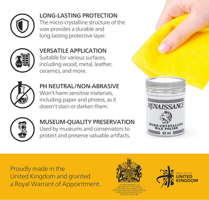 Renaissance Micro-Crystalline Wax Polish (65 Ml)